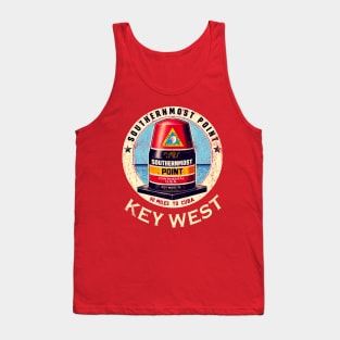 Key West Southernmost Beacon Tee Florida Tank Top